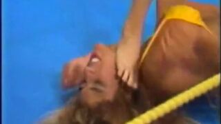 bikini ring wrestling - 5 image