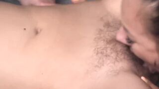 Mom and Daughter Lick each other Clean