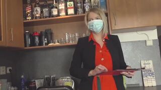 Horny Guy Seductes Blonde Executor - 3 image