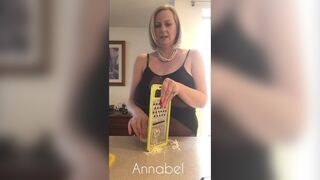 Annabel's Parmesan cheese play