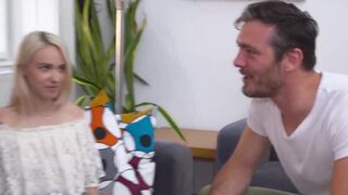 Mom and Daughter Sharing a Guy