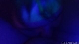 LexyAndCash Fucking in Christmas Lights Part 1