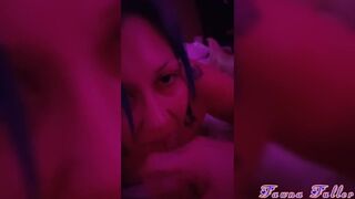 Loud Wet Sounds Squirting from Fist before Noisy Gagging BJ