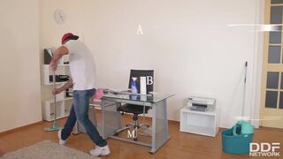 Enormous Titties of Top-heavy Top Model Emma Butt Fucked & Jizzed on