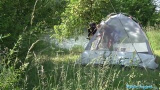 Public Agent Anissa Kate is a Big Boobed Cheating Wife Fucke