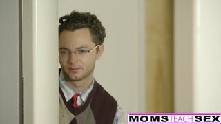 Lucky Son Fucks Step-Mom Alexis Fawx Then Teen Lily Rader