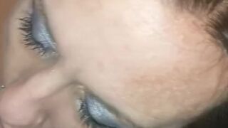 Miss Anyia squirts all over my cock - 1 image