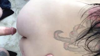 Asian Slut Wife Sucks and Fucks her Hubby