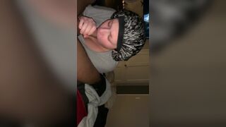 POV Amateur PAWG Wife Deepthroats and Gags on BBC