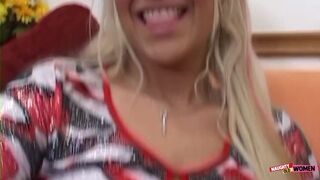 Such an arousing blonde milf deserves every inch of that hard cock in her ass