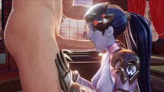 Intense Sex with Black Widow Schoolgirl Cosplay (Fucking a Sexy Schoolgirl, Hot MILF Fuck, Creampie Pussy) SaveAss