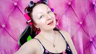 Anal and Pussy Fuck, Solo Masturbation of MILF, No Make up