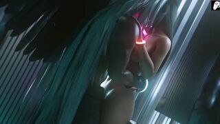 (4K) Tifa decides not to fight to fuck some and satisfy long cocks and get a lot of cum | 3D Hentai