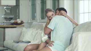 Hot milf has hardcore and passionate sex with her lover who cums inside her