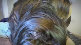 after catching my stepbrother rubbing his cock I offer him my collaboration