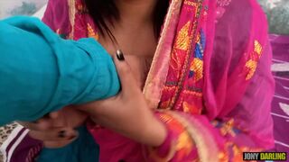 POV Punjabi Bhabhi Ko padoshi ne jabardasti pel diya real homemade sex video by jony darling Clear hindi audio