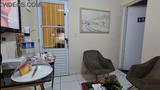 FAKE DESIGNER - Big tits Brunette fucks with Bbc