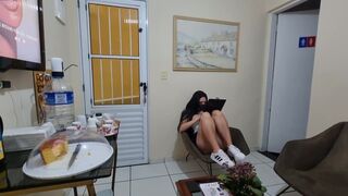 FAKE DESIGNER - Big tits Brunette fucks with Bbc