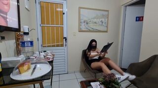 FAKE DESIGNER - Big tits Brunette fucks with Bbc