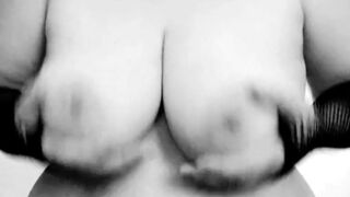 I dance with my big boobs wrapped in plastic wrap. LiaKahn spanish milf amateur curvy hot chubby submissive bitch slut