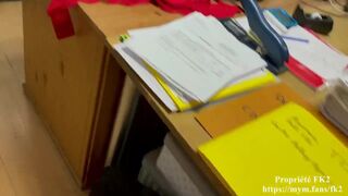 Secretary copulates his office colleague 40 years old still chippy - FK2