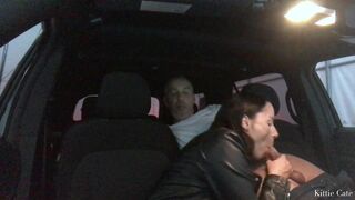 This Guy copulates me hard in the car previous to going to dinner at my in-laws' house_Amateur pair Kittie Cate