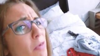 My  Step Sister Layla London And Her Big Natural Boobs