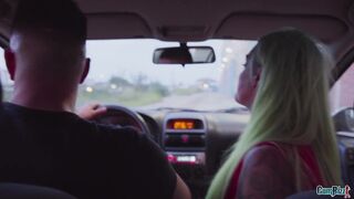 Big titted Milf tourist lost in Amsterdam