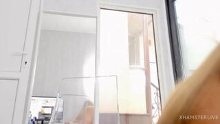 Very beautiful girl with big natural boobs.