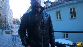 HUNT4K. Crazy sex with hunter happens instead of a romantic