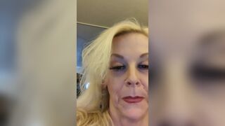 POV SURPRISE BLOWJOB THICK PAWG BLONDE BIG TIT MATURE MILF GILF