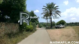 Cougar on vacation finds a big cock - 2 image