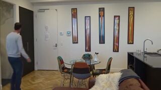 Blowjob from wife and her clone