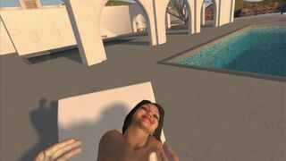 He Wanted me to make a Video with his Wife! I Fucked her Raw when she just Wanted to get a Tan!