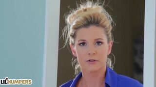 Two milfs fights for young cock