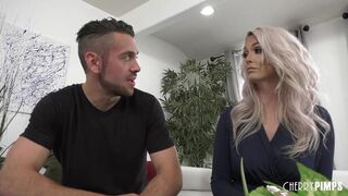 Busty Blonde MILF Gets The Hard Cock She Needs From Stepson