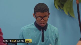 Brazzers - Hot Teacher Anissa Kate uses BBC to Demonstrate Sex Ed - 2 image