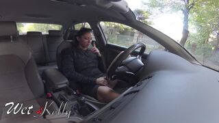 Uber Driver got Caught Masturbating while Playing Nutaku by the Costumer.