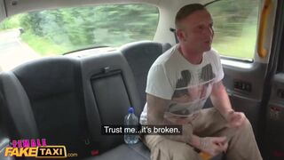 Female Fake Taxi the Broken Dick Anal Test Fuck