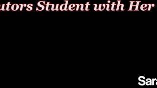 Sex Queen Sara Jay Teaches Football Cock with her MILF Muff!