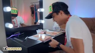 Lil Humpers - Nicolette Shea & Ricky Spanish Copulates Huge Fan - 3 image
