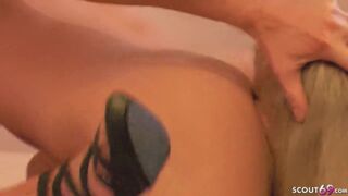 GERMAN STEP MOMMY SMUTTY TINA AND AUNT FUCK SON AND CUM EXCHANGE