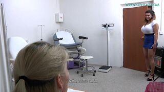 Cloe Mendini Gyno Exam - 1 image