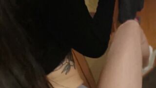 Lastly my Girlfriend took my Dong in her Face Hole and made me Worthy