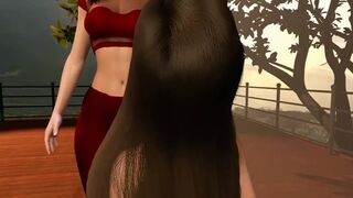 Large Boob Lesbo Giantess Breast Expansion - Tall Vs Petite Comparison