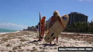 Reality Kings - We Live Jointly - Women In Bikinis - Brandi Bae , Kenzie R
