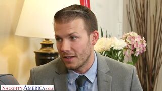 Wicked America - Penny Pax gives her intern a fuck of his life