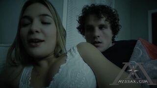 Watching Porn with Step Sister