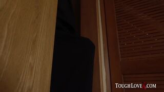 TOUGHLOVEX Father Karl demolishes Ella Knox's holes