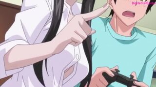 Anime Uncensored//fucked a Gal in the Titties and made her a Vaginal Creampie